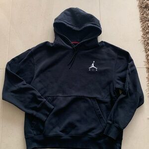 Jordan mens black hoodie size large. Excellent condition.